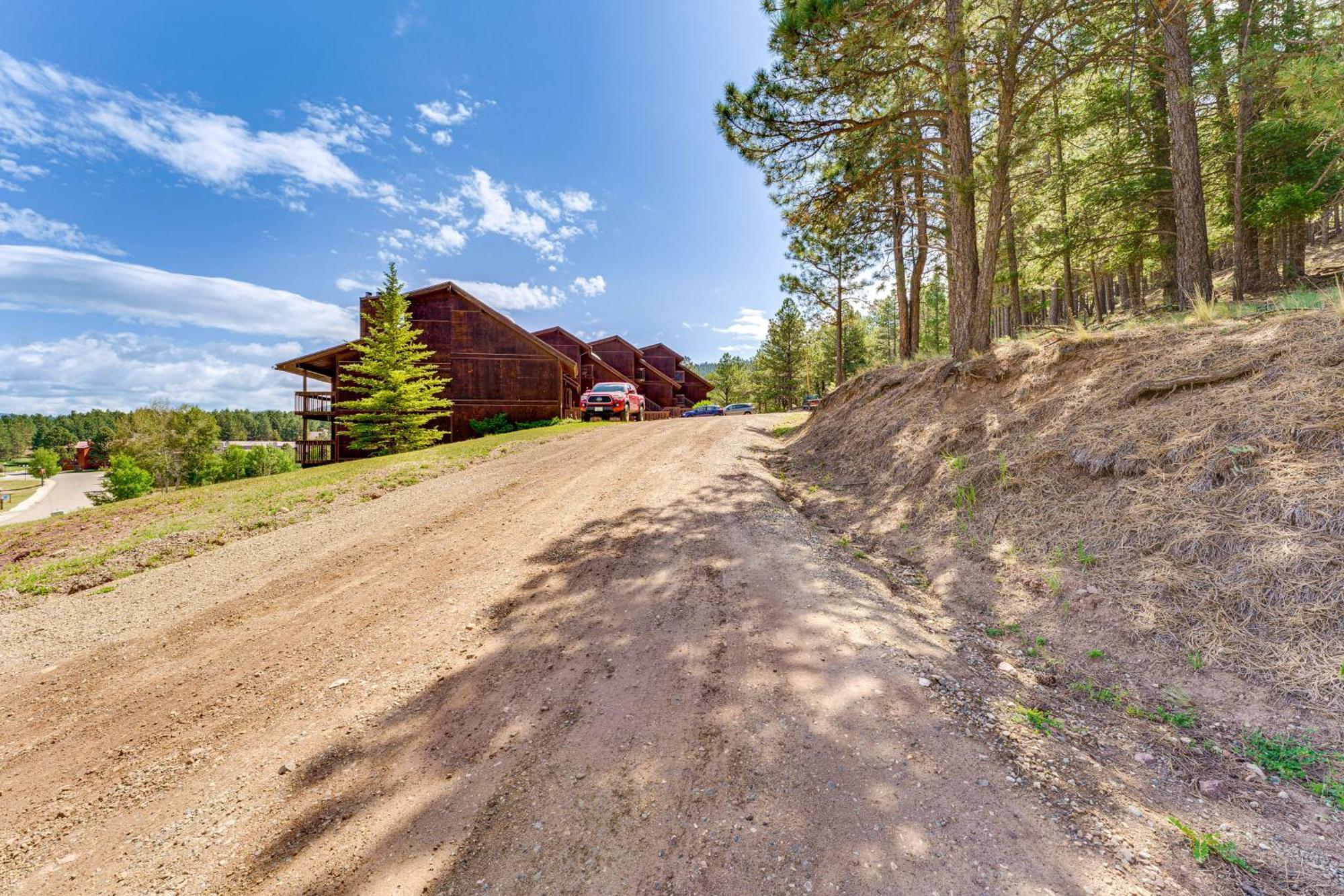 Angel Fire Mountain Condo Steps To Ski Resort! Exterior photo